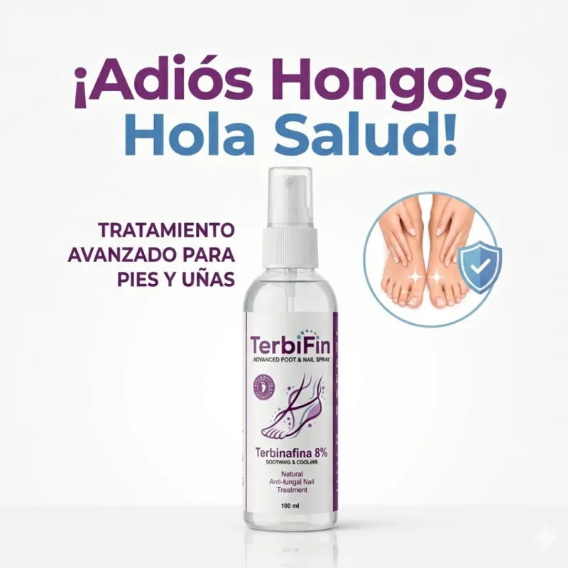 TerbiFin™ - Spray para hongos en pies y uñas