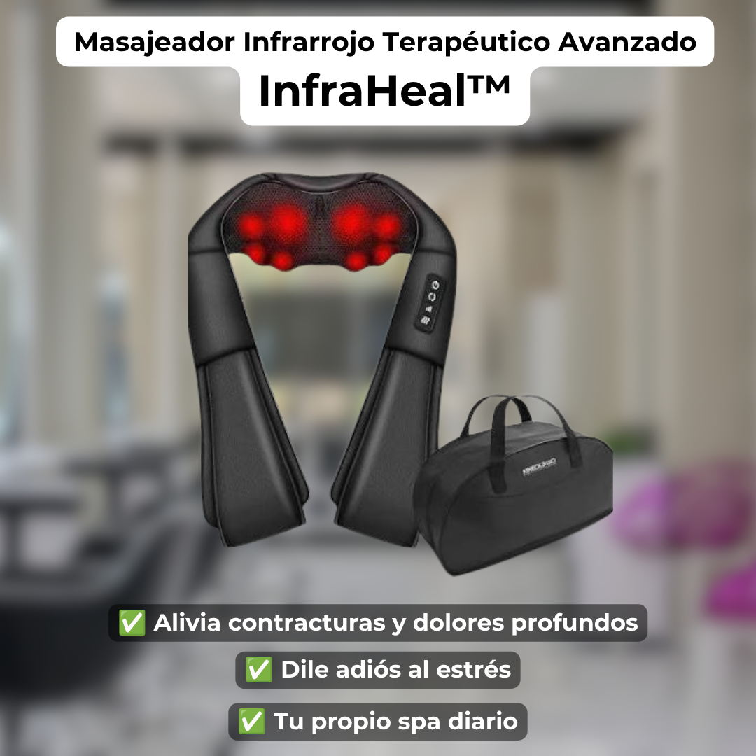 InfraHeal™ - Masajeador Infrarrojo Terapéutico Avanzado